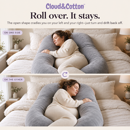 Cloud & Cotton Pregnancy Support Pillow