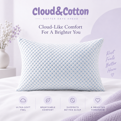 Cloud & Cotton Cooling Pillow